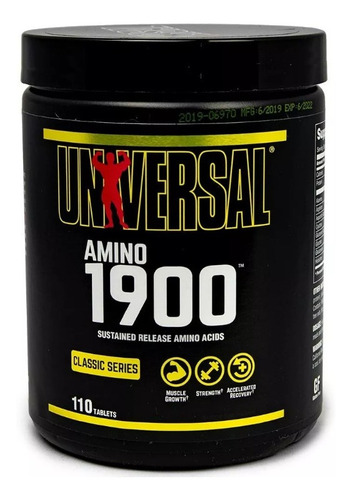 Amino 1900 Universal Nutrition 110 Tabletas