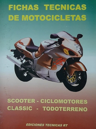 Libro Fichas Técnicas De Motocicletas  Suzuki  - Rt