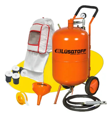 comprar Arenadora Portatil Lusqtoff Neumatica Arena Granalla Cabina