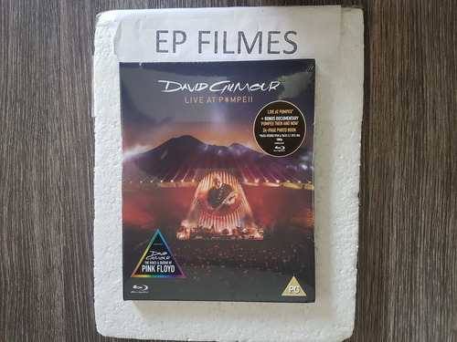 David Gilmour - Live At Pompeii - Blu Ray Importado. Lacrado