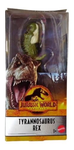 Dinossauro Tiranossauro Rex 15 Cm - Jurassic World - Mattel