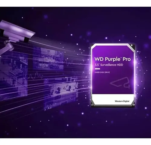 Disco rígido interno Surveillance Western Digital SATA 26T Purple