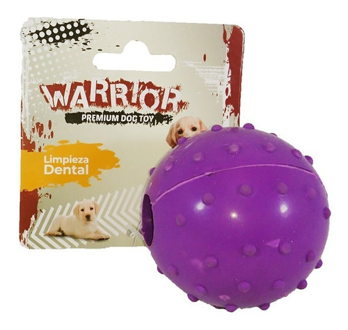 Juguete Warrior Bola Con Cascabel Para Perros Pethome