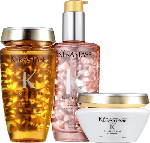 Elixir Ultime Trio L'huile Rose Le Masque Kérastase