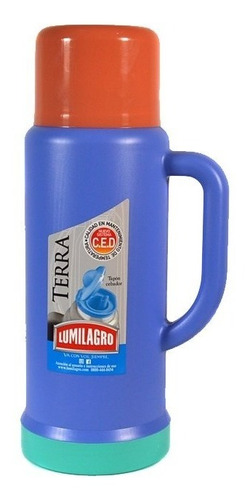 Termo Termos Lumilagro Terra 3/4 Litros 680ml D+m Bazar