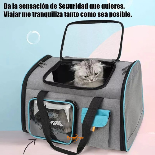 Bolso Transportador Para Mascota Viaje Mochila Transpirable Eshopangie