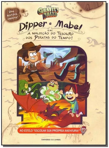 Dipper E Mabel Maldição Do Tesouro Dos Piratas Gravity Falls