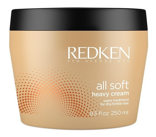 Máscara De Hidratação All Soft Heavy Cream 250ml Redken