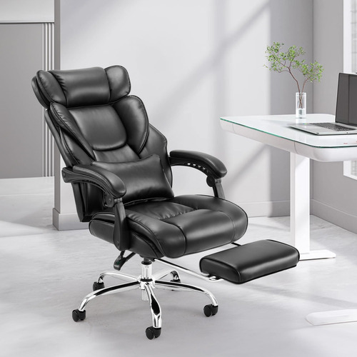 Silla De Oficina Con Reposapiés