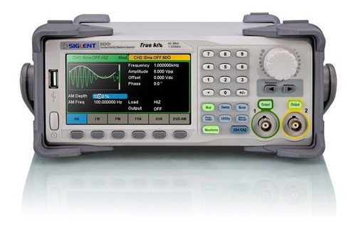 Siglent Sdg2082 Serie Funcion Forma Onda Arbitraria