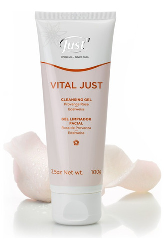 Gel Limpiador Facial Vital Just - g a $1250