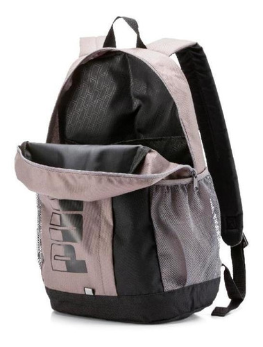 Mochila Puma Plus Li Gris Espacio Para Notebook