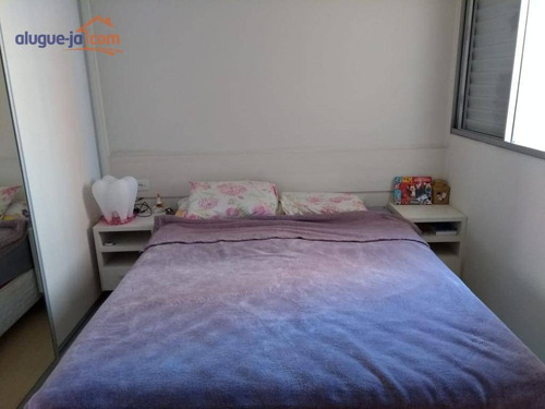 Imagem 10 de 26 de Fitiness. Apartamento Mobiliado. 2 Dormitórios À Venda, 48 M² Por R$ 230.000 - Conjunto Residencial Trinta E Um De Março - São José Dos Campos/sp - Ap8618