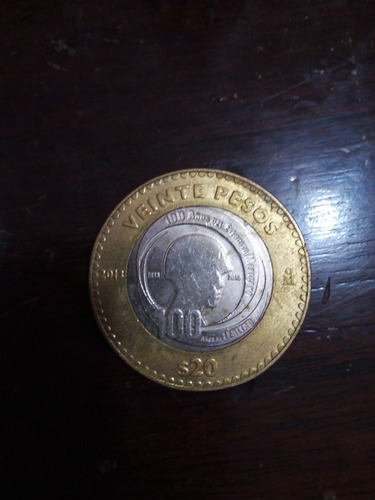 Moneda De $20 Conmemorativa 