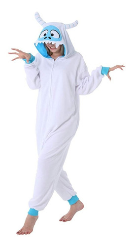 Disfraz Pijama De Abominable Hombre De Las Nieves Pie Grande Yeti Gorila Chango Simio Chimpance Para Adultos Damas Unisex Mujer Hombres Envio Gratis