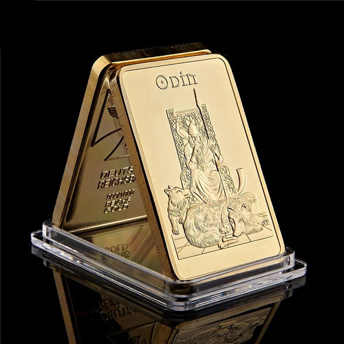 Moneda Mitología Norsa De Noruega Odin Padre De Los Dioses