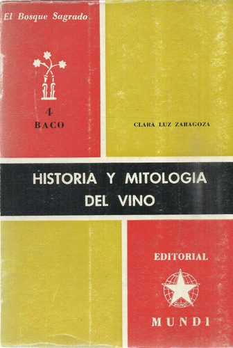 Historia Y Mitología Del Vino.   Clara Luz Zaragoza