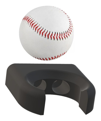 Suporte Parede Para Bola De Baseball + Parafuso E Bucha