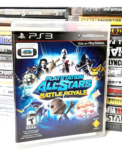 Playstation All-star Battle Royale Ps3 Físico - Los Germanes
