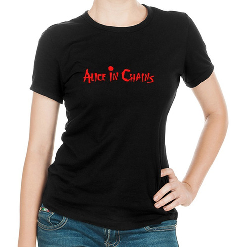 Camisa De Mujer Moderno Estilo Alice In Chains Mod Bb