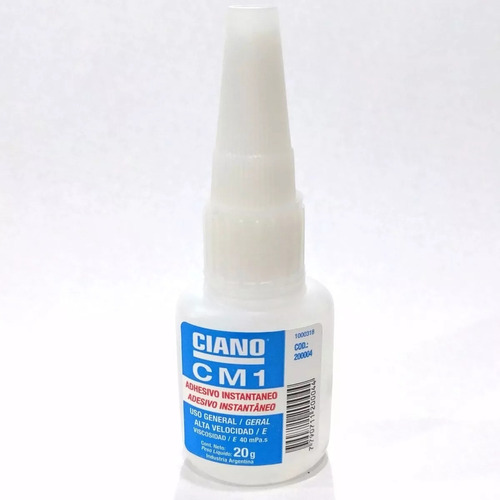 Ciano Cm1 20g Adhesivo Pegamento Cianocrilato Instant X 6uni
