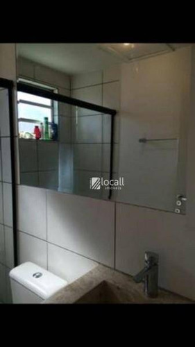 Imagem 6 de 8 de Apartamento Com 2 Dormitórios À Venda, 46 M² Por R$ 155.000,00 - Parque Das Perdizes - São José Do Rio Preto/sp - Ap0754