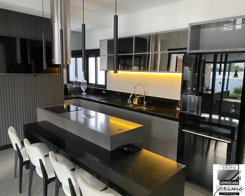 Imagem 9 de 19 de Porteira Fechada Sobrado Com 3 Dormitórios À Venda, 281 M² Por R$ 2.140.000 - Condomínio Chácara Ondina - Sorocaba/sp - Ca00090 - 68679715