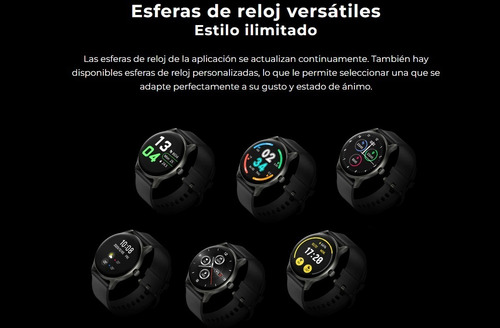 Imagen 8 de 10 de Smartwatch Haylou Ls09a Gs Reloj Inteligente Oximetro Negro