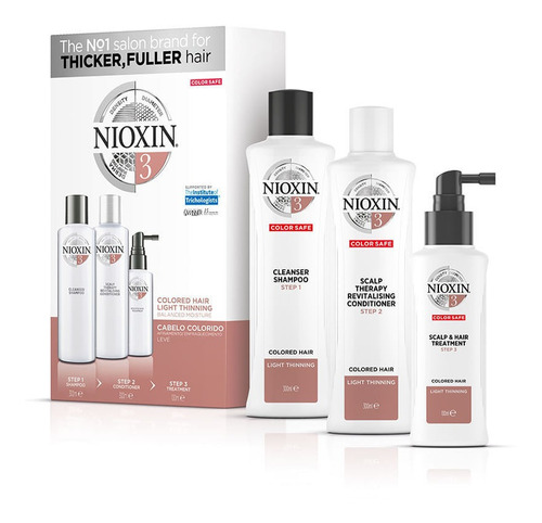 Kit Nioxin Sistema 3 - Shampoo E Cond 300ml + Leavein 100ml