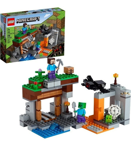 Lego Minecraft The Abandoned Mine 21166 Zombie Original Disp