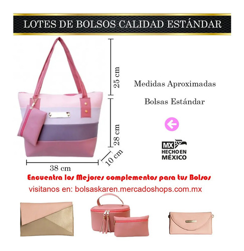 Bolsas Para Dama Económicas Lote 5 Bolsos Mayoreo | Meses sin intereses