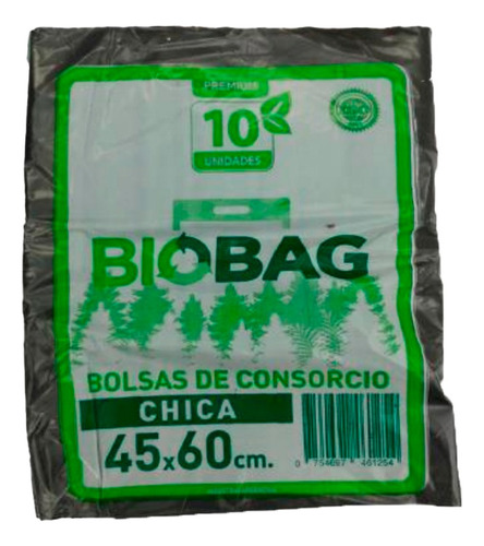 Bolsas De Residuo Consorcio Negra 45x60 X 1000 Un Biobag