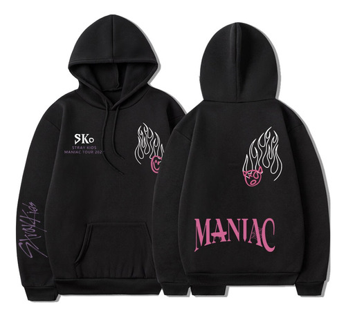 Sudadera Con Capucha De Stray Maniac Para Niños Skz World T