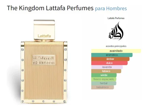 Lattafa The Kingdom For Him Eau De Parfum 100ml Premium