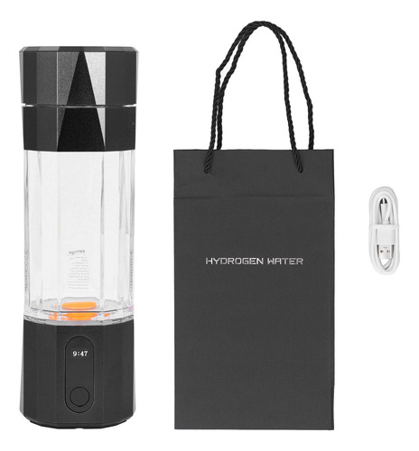 Botella Ionizadora De Agua Hydrogen 6000 A 8000 Ppb Portátil