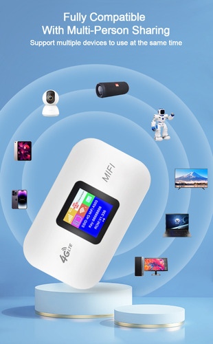 Router Inalambrico Con Banda Para Movistar Lte 4g