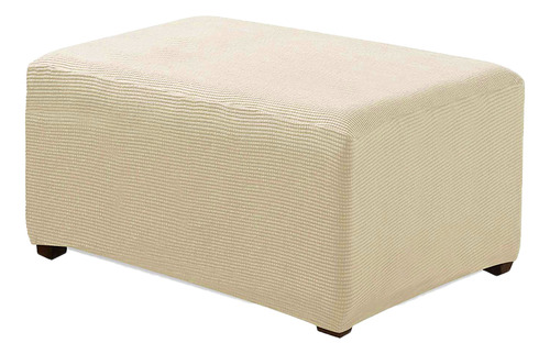 Funda Para Taburete De Reposapiés Antideslizante Beige