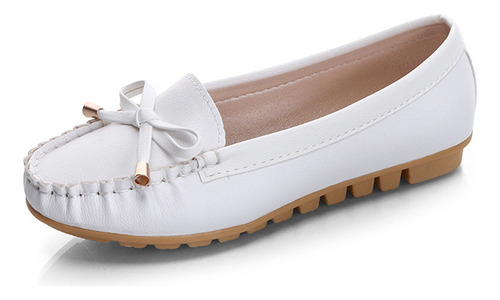 Zapato Mocasín Cómodo Para Dama En Confort Tipo Piel