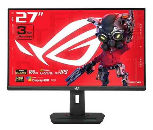 Monitor Gaming Asus Rog Strix 27  Qhd Hdr400 Usb-c (xg27acs)