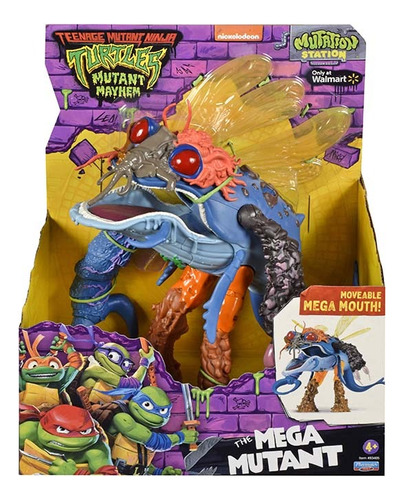 Tmnt Superfly Mega Mutante Tortugas Ninja 25 Cm