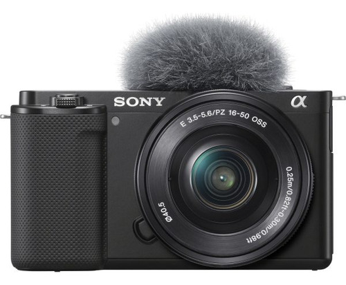 Sony Alpha Kit Zv-e10 + Lente 16-50mm F/3.5-5.6 + Estuche