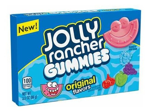 Jolly Rancher Gummies Original 3.5 Oz Box *importadas*