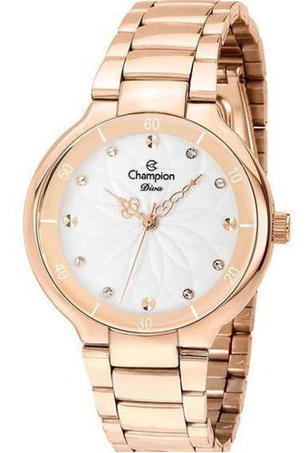Relógio Champion Analógico Rosé Cn25234z