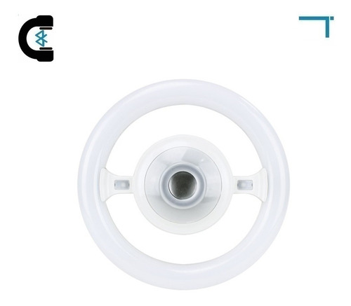 Foco Bluetooth Bocina Lámpara Circular Bt-004 Led 22w T3