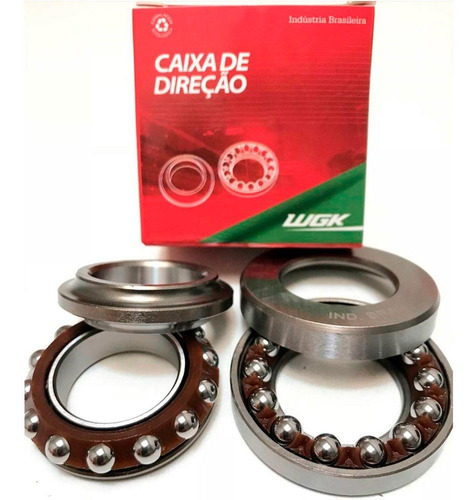 Caixa De Direção Ybr 125 2009 Em Diante - Wgk