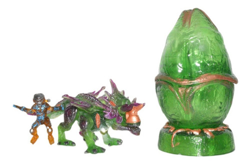 Figura Huevo Xeno Alien Depredador Triceratops Xenomorph