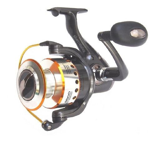 Equipo Pesca Corvina Caña 4.20 X 3 Trm + Reel Frontal Fuerte