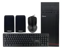 Comprar Gabinete Para Con Fuente Teclado 2 Parlantes Mouse Dinax Color Negro