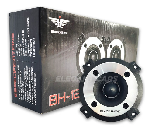 Tweeter Bala Black Hawk 350w 100w Rms  Bh-120