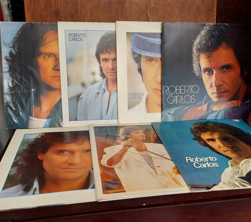 Vinil Lp Lote 7 Unidades Roberto Carlos
